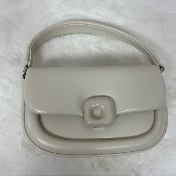 LA FESTIN SMALL HANDBAG DETACHABLE CROSSBODY IN IVORY - Picture 15 of 15
